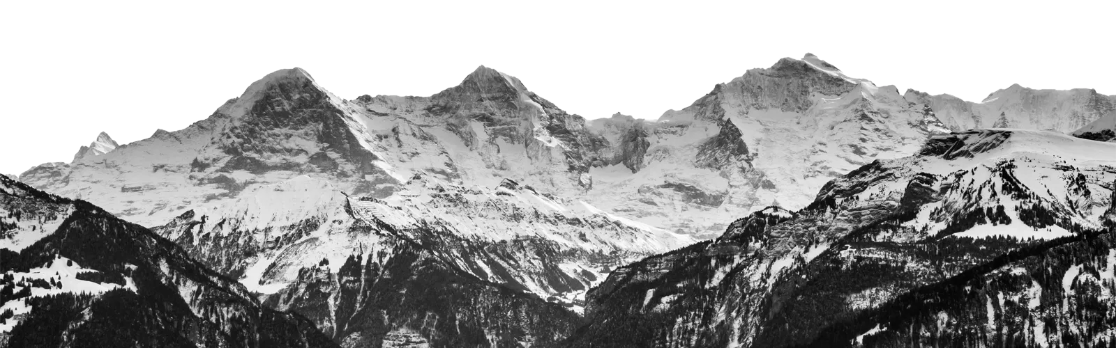 Swiss mountain range